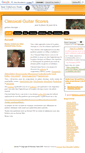 Mobile Screenshot of classicalguitarscores.com